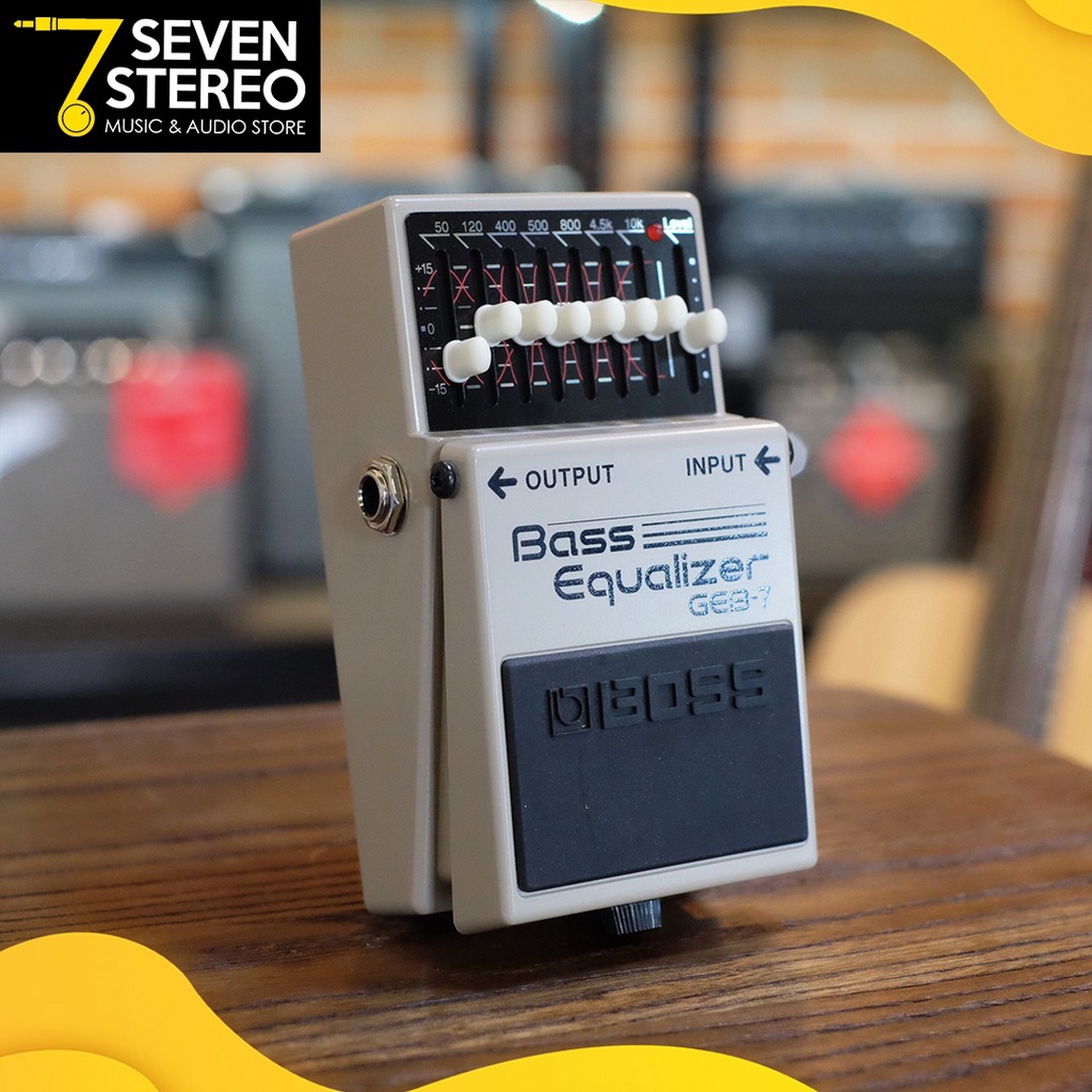 Boss GEB-7 GEB7 Bass Graphic Equalizer