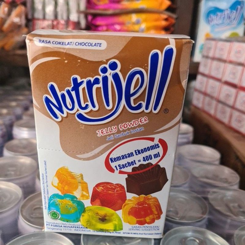 

Nutrijel Coklat (isi 12 bks) @20 gram/sachet
