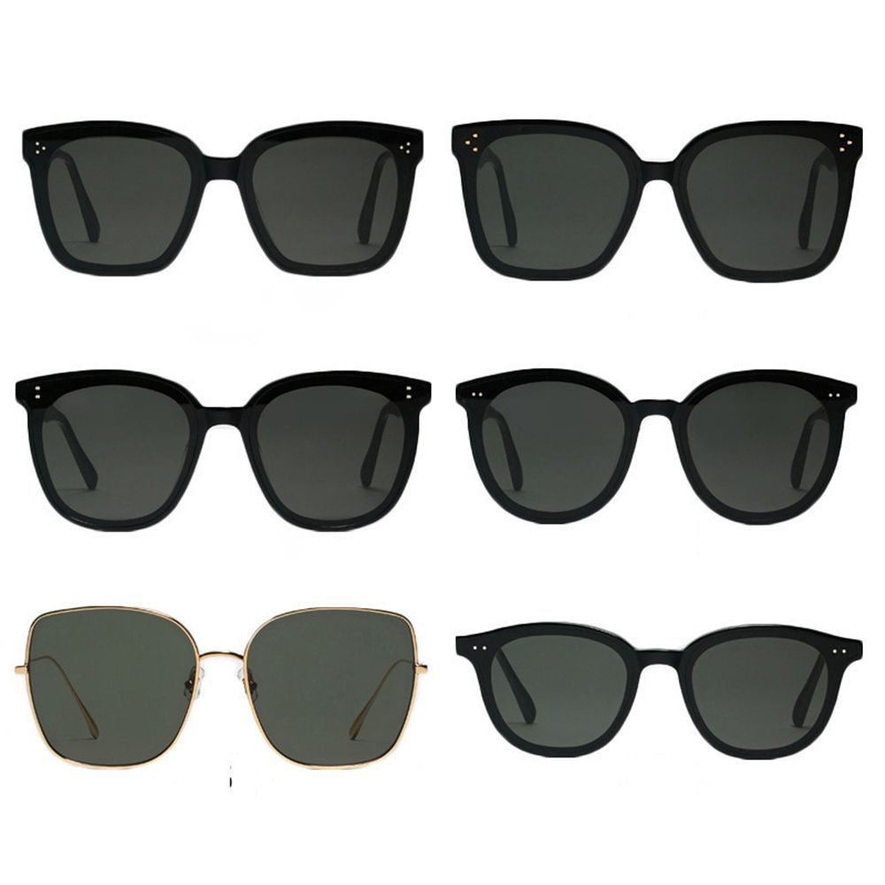 ROW Fashion Polarized Sunglasses Outdoor UV400 Protection Square Sunglasses Beach Vacation for Driving Shopping Men &amp; Women Star With The Same Oversized