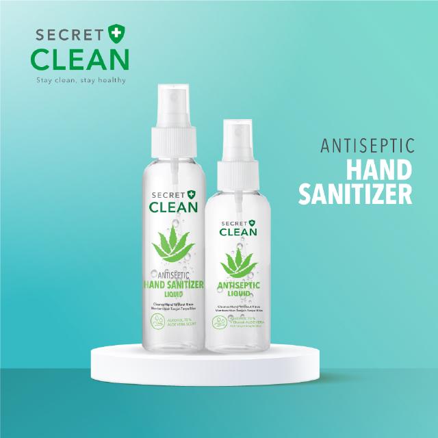 Jual Secret Clean Hand Sanitizer - 100 ml Spray Indonesia|Shopee Indonesia