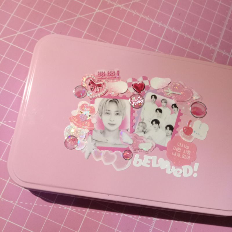

[blumibelfi] Special Deco Pink Tincase / Container