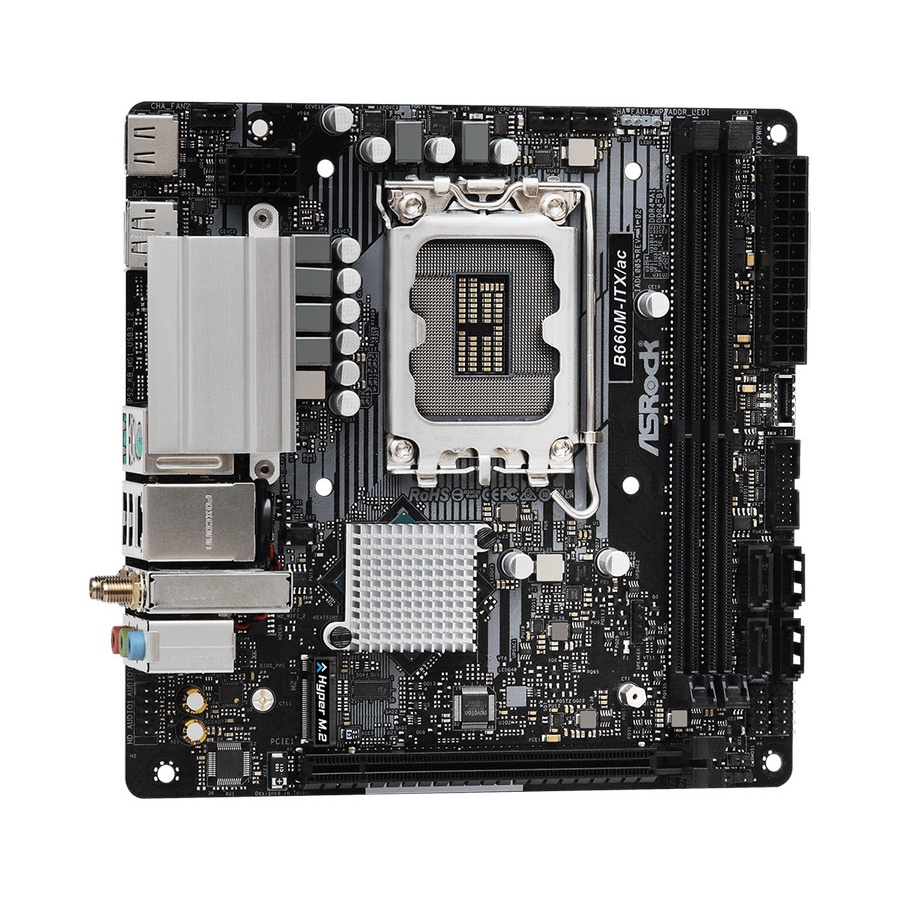 ASRock B660M-ITX/ac (LGA1700, B660, DDR4, USB3.2, SATA3)