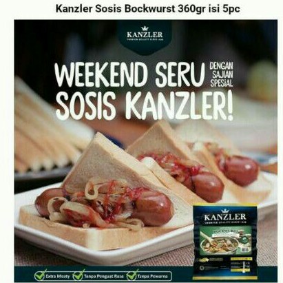 

Kanzler Double Bockwurst 360gr