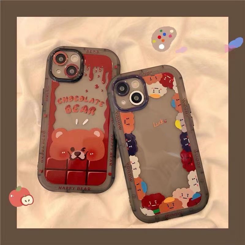 Soft Case Silikon TPU Transparan Untuk iPhone 13 12 Mini 11 Pro X XR XS Max SE 2020 6 6S 7 8 Plus