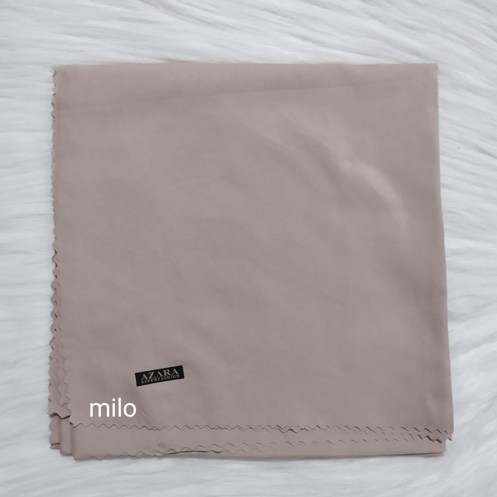 Hijab Azara Oskara / masahi syari 130x130cm LC Jilbab square / segiempat jumbo syar'i Lasercut/Voal-Milo