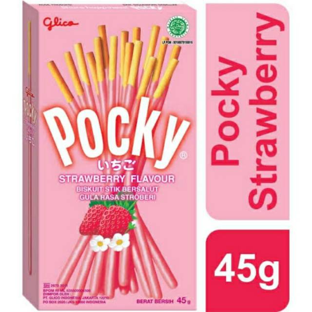 

Pocky Strawberry Flavor 45gr