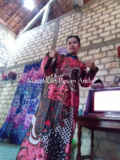 Ms Gamis Batik Sriwedari Maxi Bumil/busui Katun Sogan Allsize & Jumbo