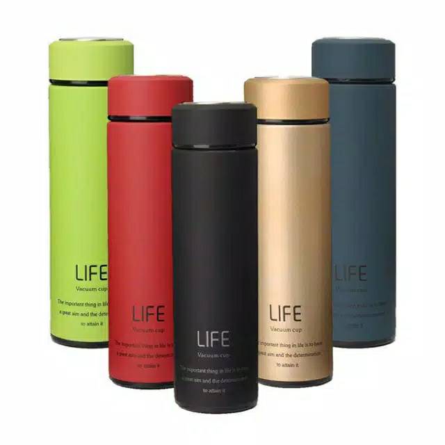 Termos LIFE Stainless steel termos Polos  Vacuum Flask Termos Trendy Business 500 ML thermos