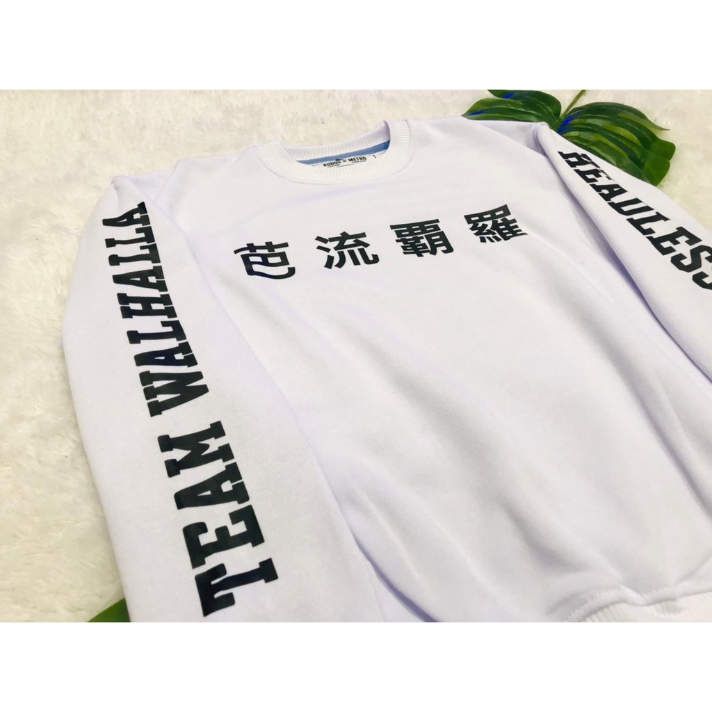 Crewneck Team Valhalla Tokyo Manji Anime Tokyo Revengers Manga Premium Unisex