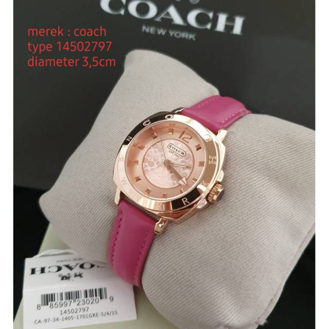 Jam Tangan Cewek Wanita COACH ORI BM FULLSET