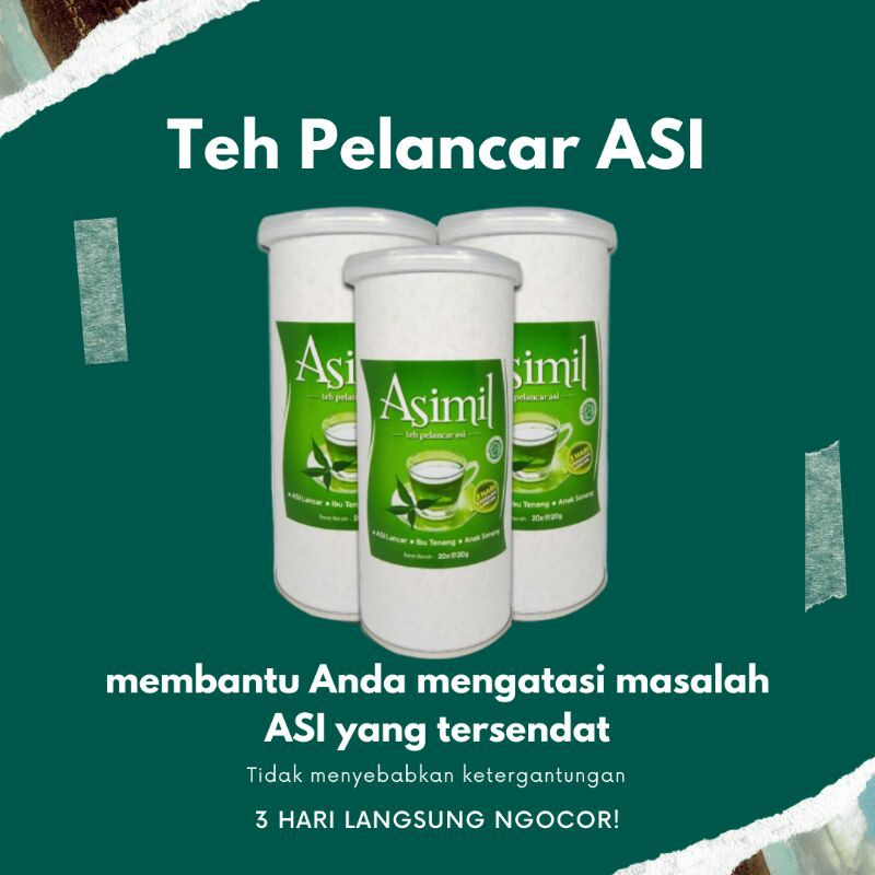 

Teh herbal asimil untuk memperlancar ASI secara alami dan aman