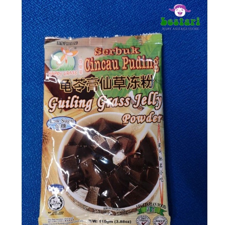 

SERBUK CINCAU PUDING GUILING GRASS JELLY POWDER 110 GR