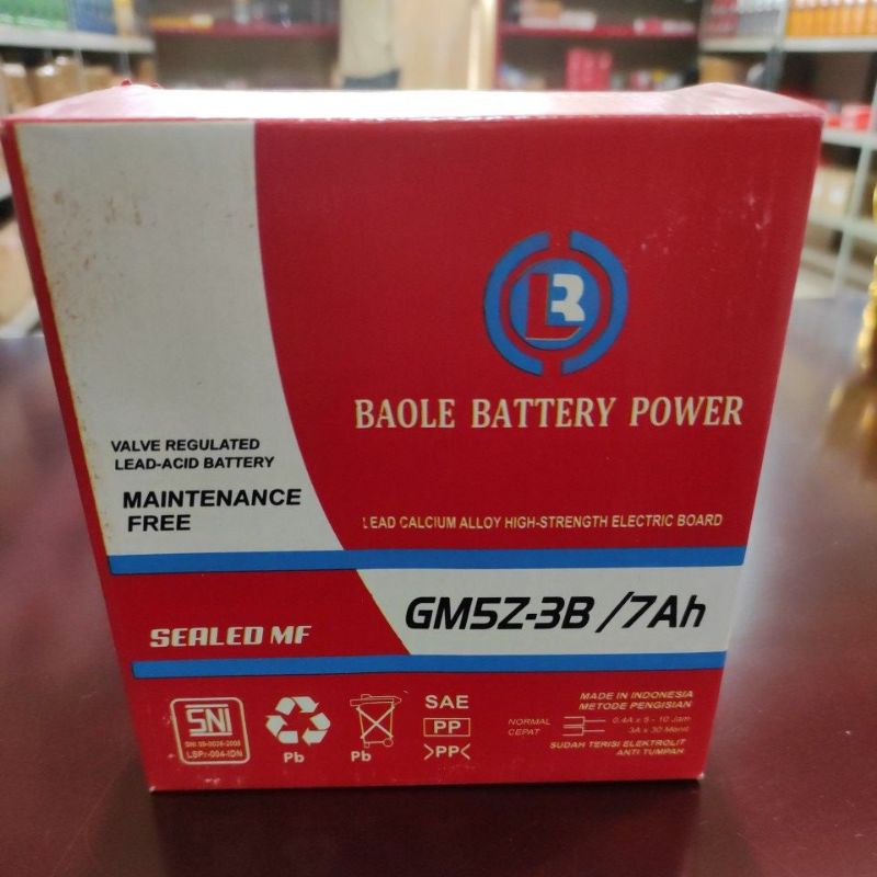 Baole Battery Power GM5Z-3B/7Ah