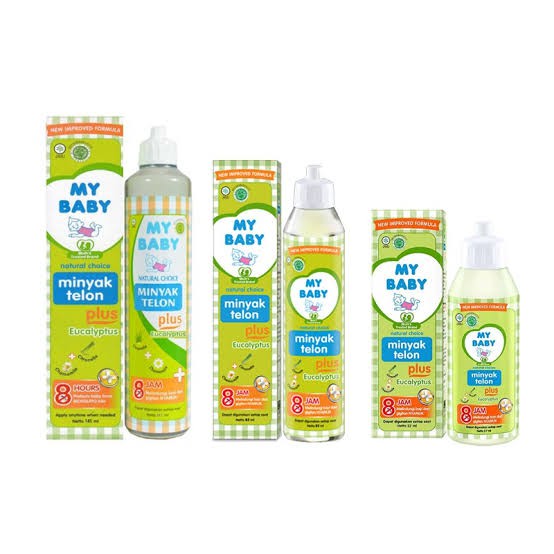 My Baby Minyak Telon Plus 60ml/90ml/150ml [BPOM]