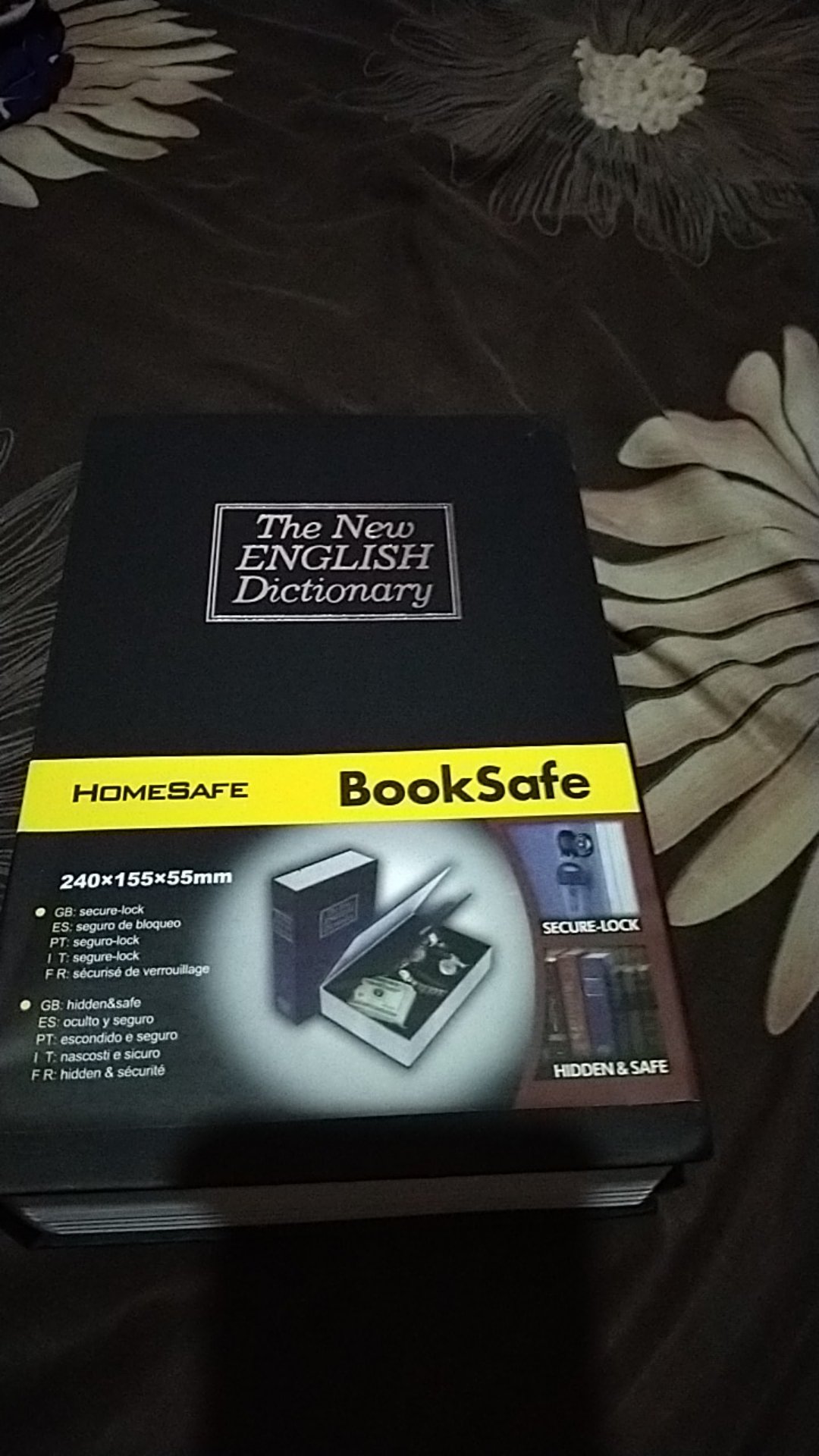 Berangkas Unik Bentuk Buku Kamus Tempat Penyimpanan Hp Uang Duit Emas Brangkas Brankas Berankas Box