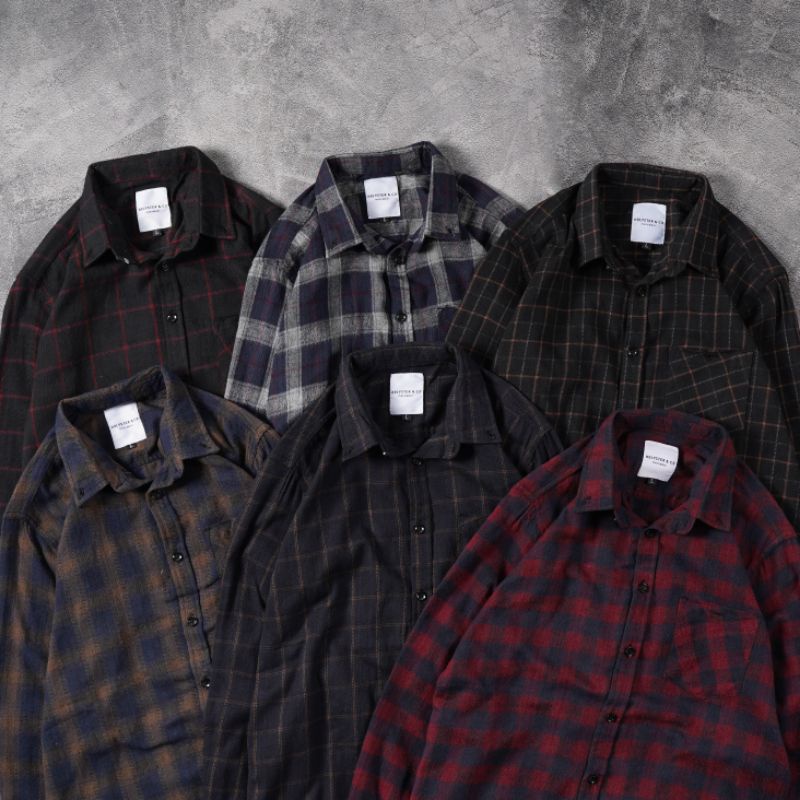 [N00468] FLANNEL SHIRT / KEMEJA FLANNEL