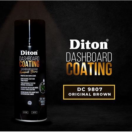 Pilok Diton Dashboard Coating 9807 Original Brown / Dasbor Coklat