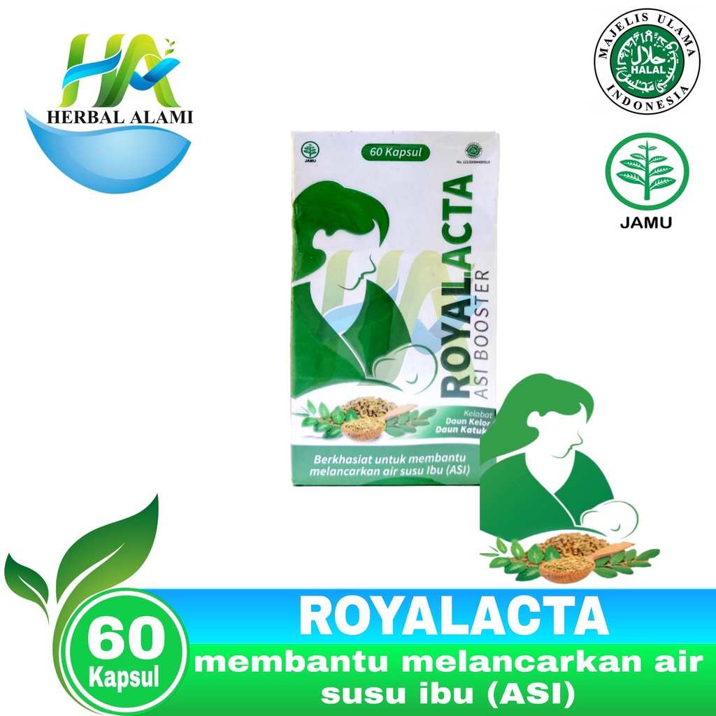 Royalacta Asi Booster - Membantu Melancarkan Asi