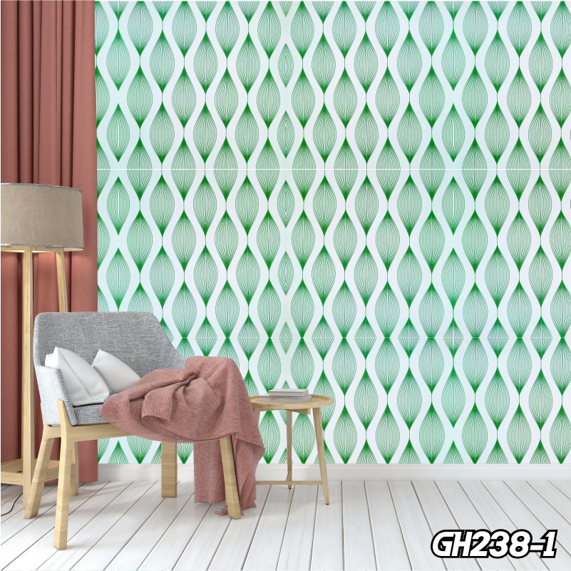 Wallpaper stiker wallpaper dinding wallpaper 3D motif batik high quality ukuran 45cm X 9meter