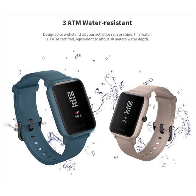 [SHOPEE 10RB] Jam Tangan Smartwatch Xiaomi Amazfit Bip Lite No GPS Sport Smart Watch English Version