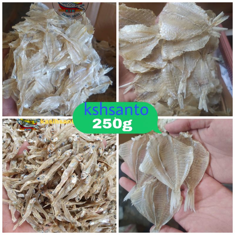 Jual Ikan Asin Aneka Tawar 250g Shopee Indonesia