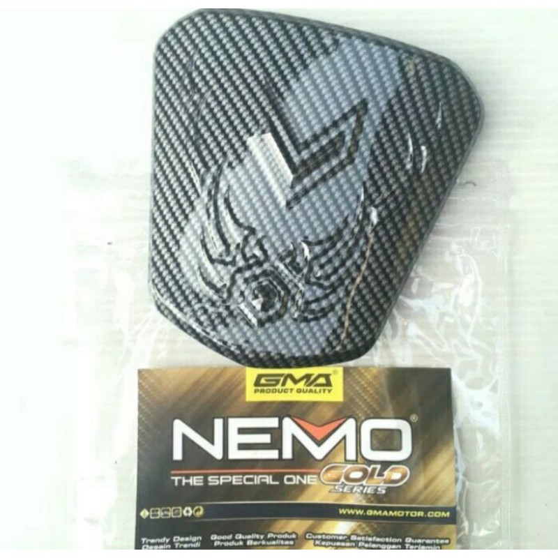 Cover Tutup Tangki Bensin Honda PCX New Lokal Karbon Nemo