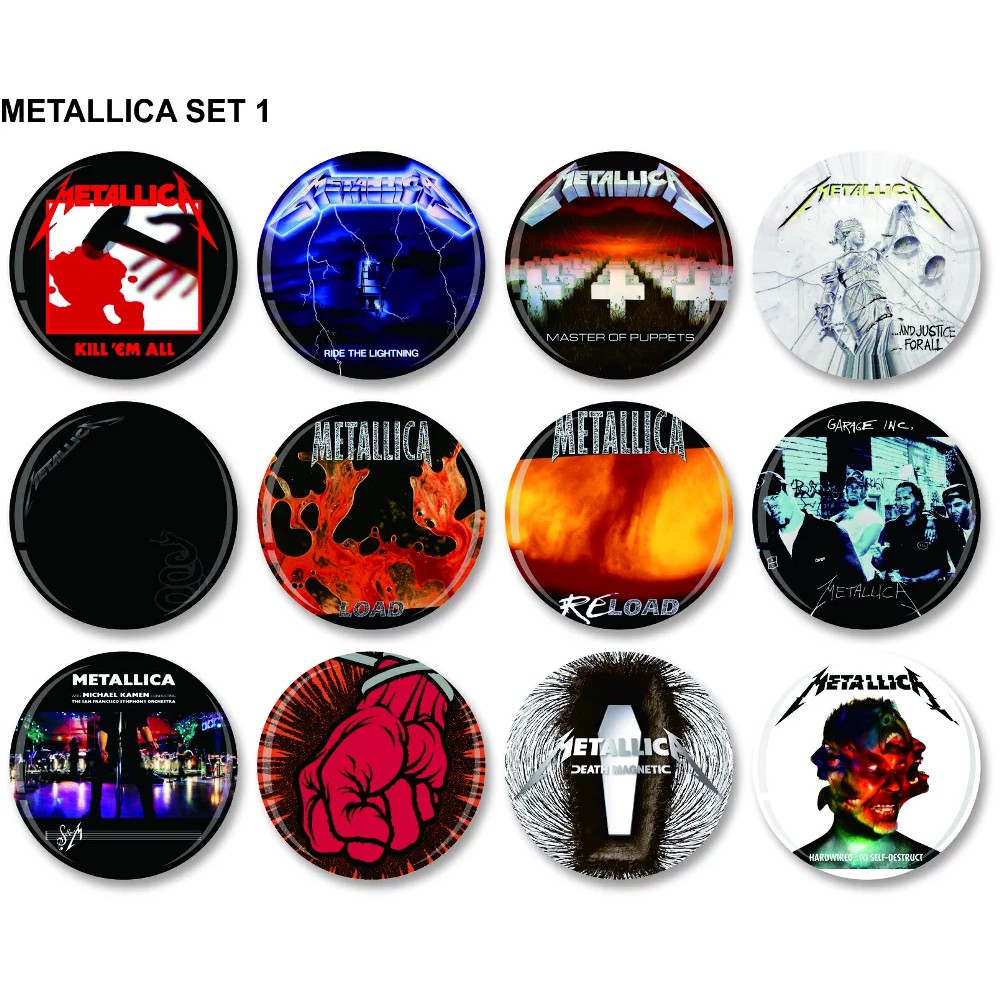 Pin Bros Edisi METALLICA