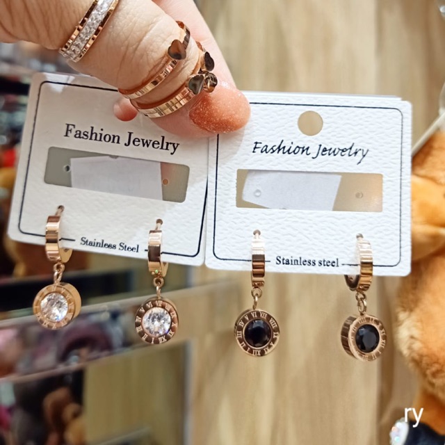 anting ring bvlgari dan mata sirzon