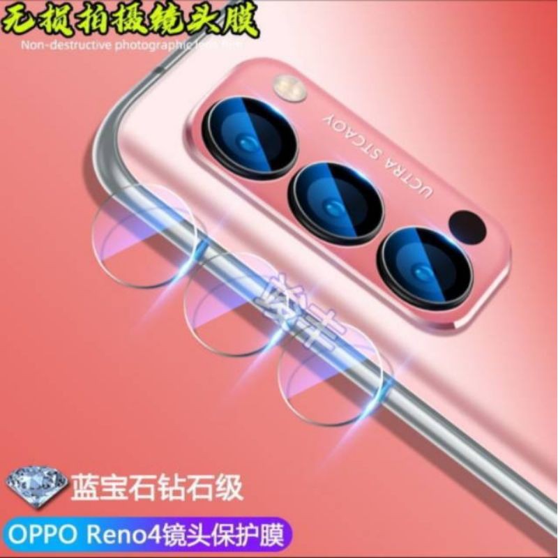 Oppo Reno 4 / 4F / 4 Pro / 5 / 5F Anti Gores Camera Screen Clear Temper Kamera Reno 4 Reno 4pro 5 5F