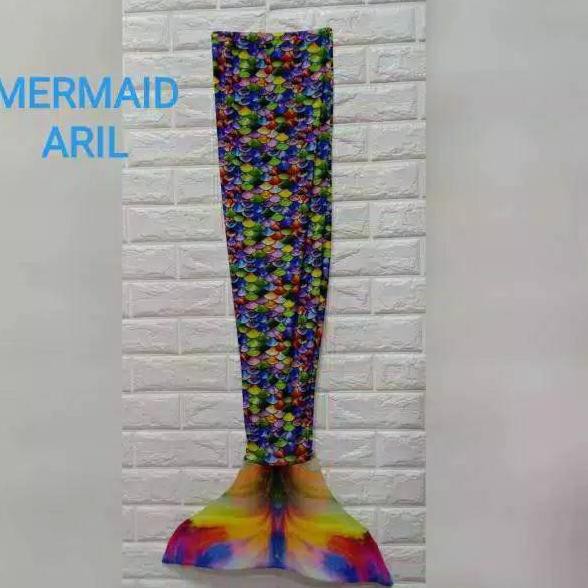 『SHOPEE 12.12』S-885 Baju Renang Mermaid Duyung motif Nemo dan Rainbow Termurah ✱
