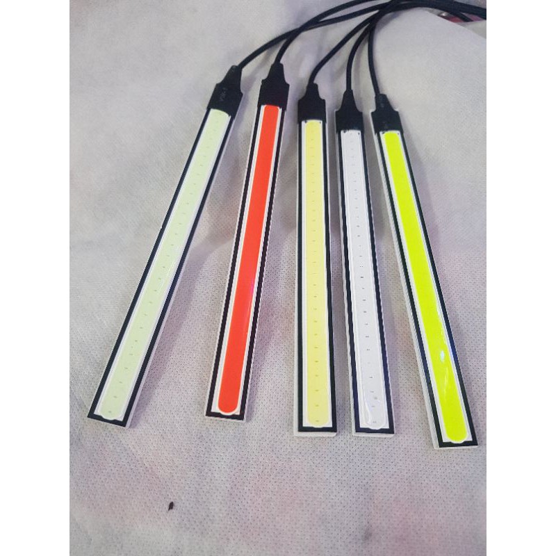 LAMPU LED DRL 17CM COB PLASMA 2 MODE 3 KABEL NYALA DIAM 12VOLT UNIVERSAL