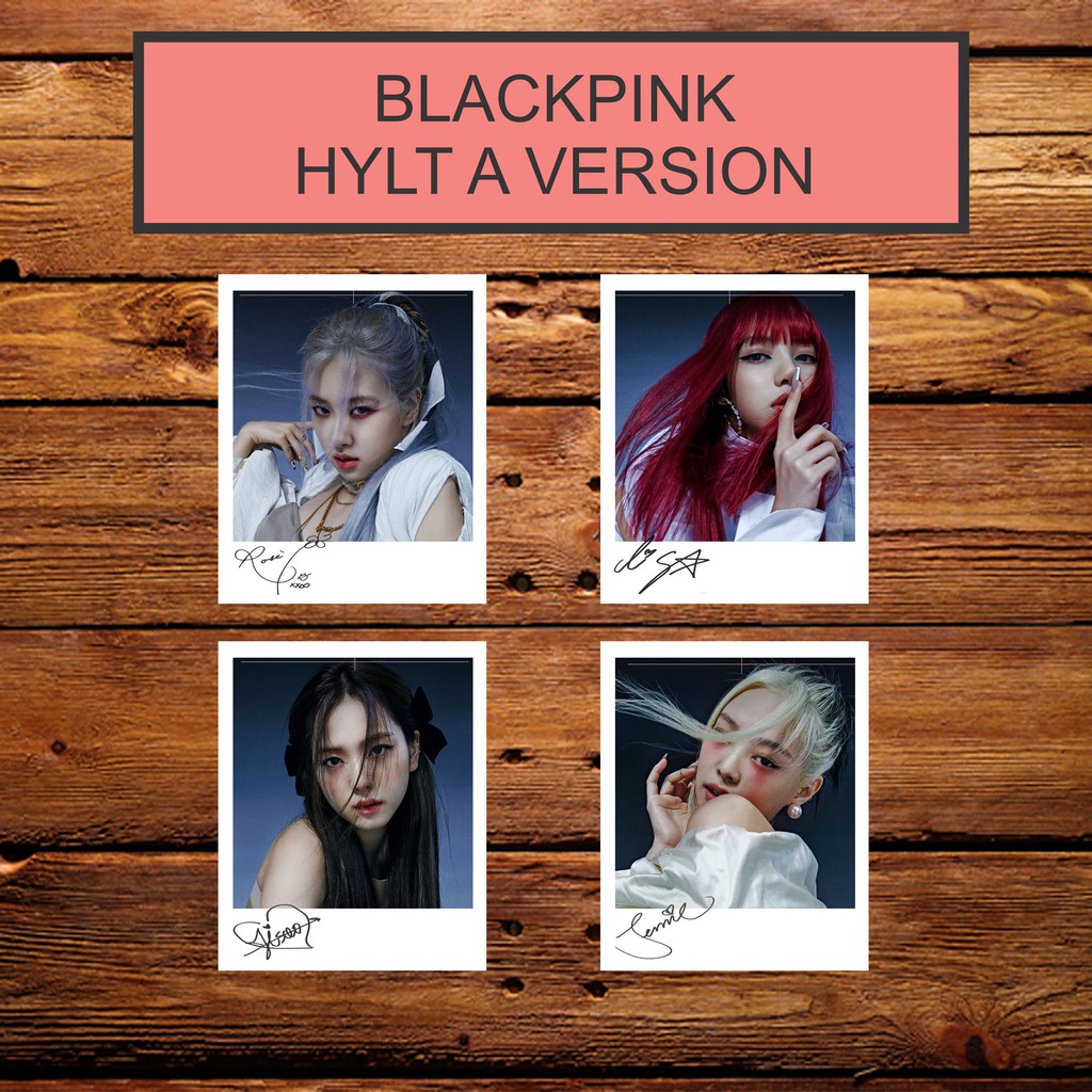 BLACKPINK HOW YOU LIKE THAT SIGNED KPOP POLAROID