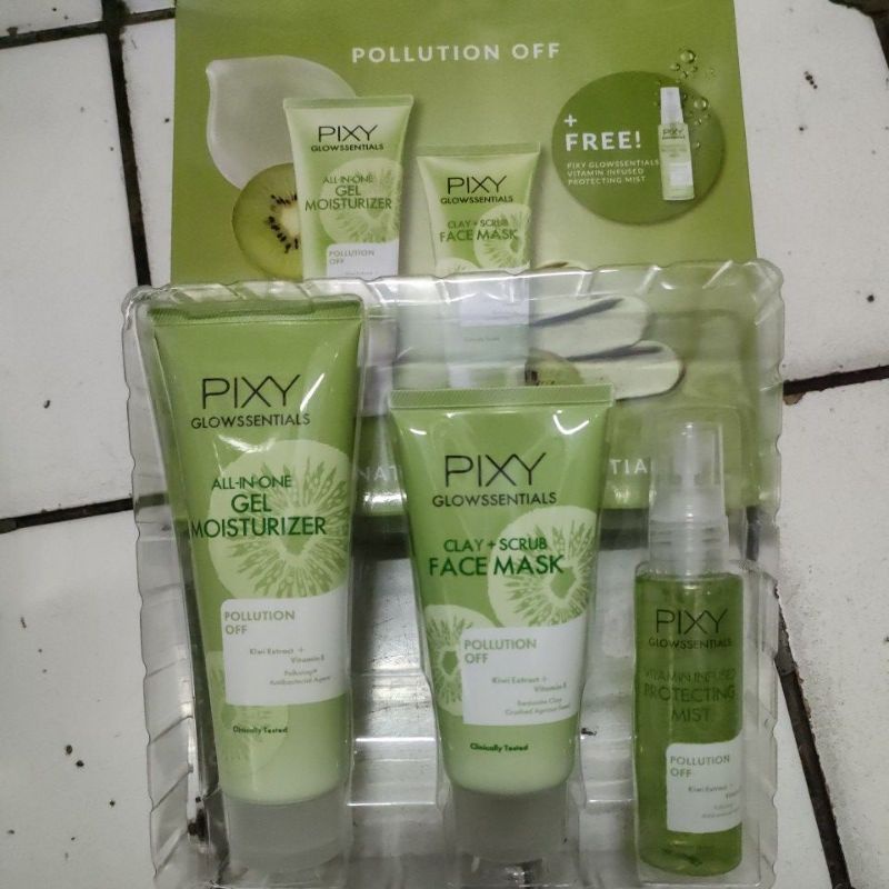 PAKET PIXY GLOWSSENTIALS PULLOTION OFF