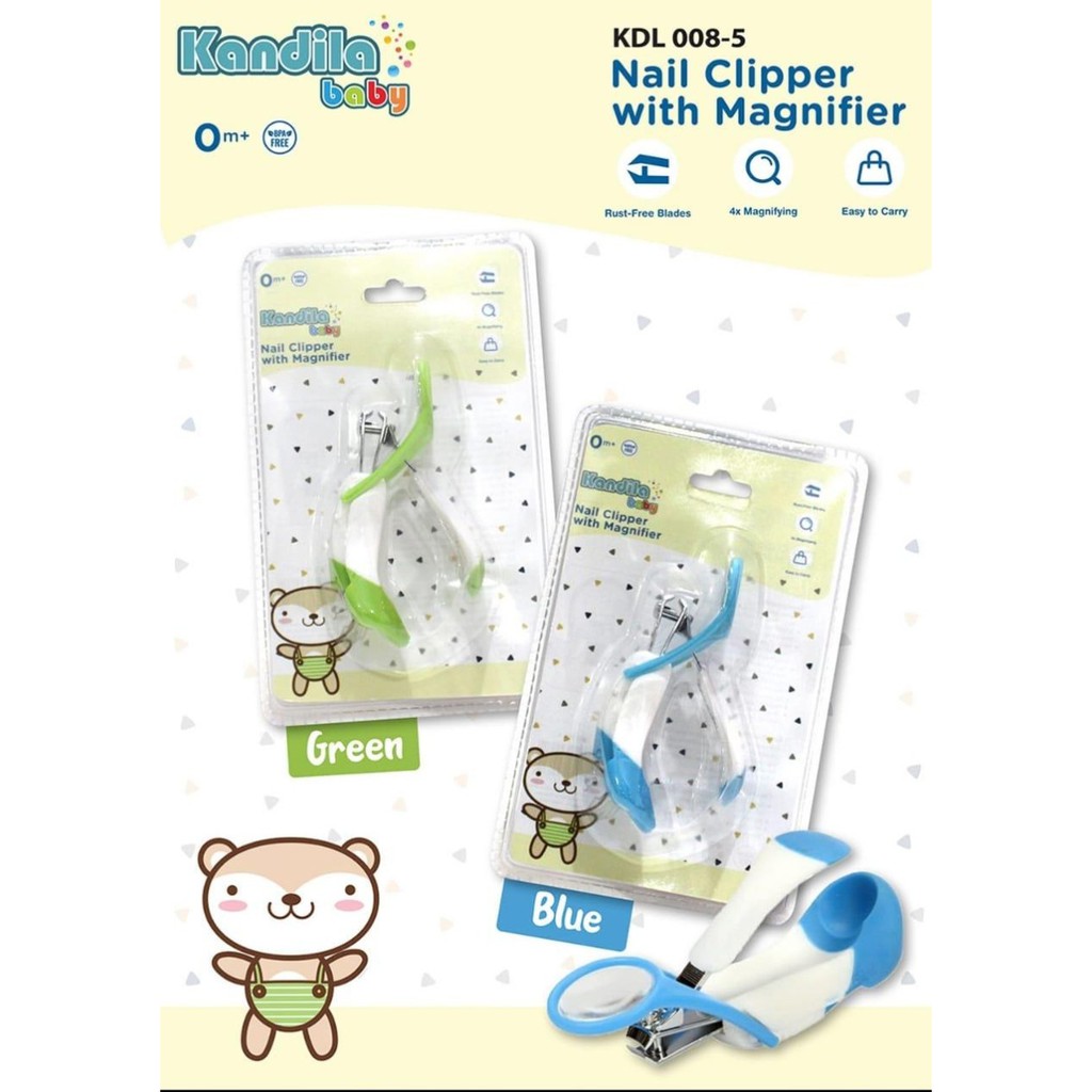 Kandila Nail Clipper with Magnifier | KDL008-5