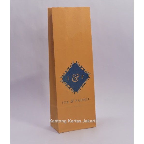 

[PAKAI LOGO] Kertas Coklat Packaging Polos Kecil Panjang Samson Craft / Kantong Kertas Coklat Polos