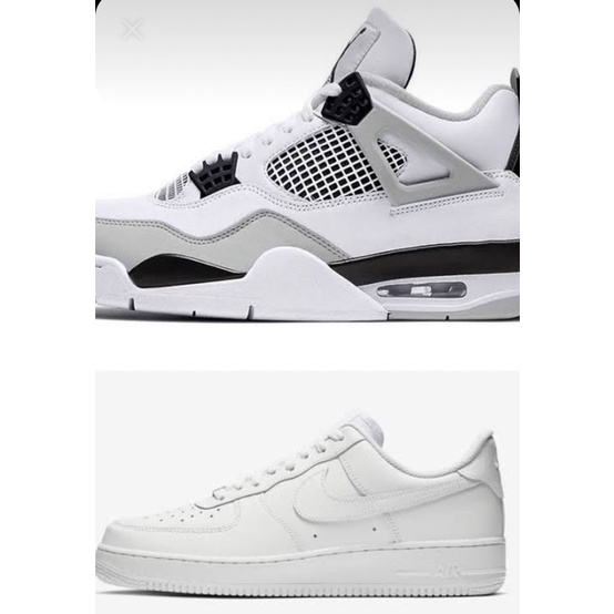 air jordan 4 + Air force 1