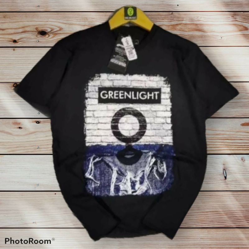 BAJU KAOS PRIA MEREK GREENLIGHT / KAOS ARIEL / ORIGINAL / KAOS DISTRO BANDUNG / KAOS COD