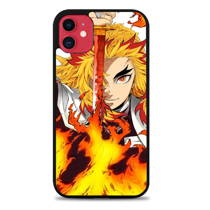 Case Custom iPhone 11, 11 Pro, 11 Pro Max Kyojuro Rengoku DK0777