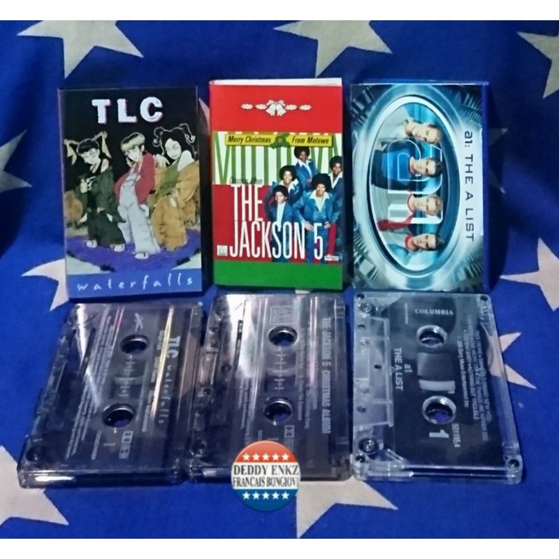 Kaset Pita A1 GIL TLC FIVE Portrait After 7 98° Ace Of Base The Jackson 5 Casiopea