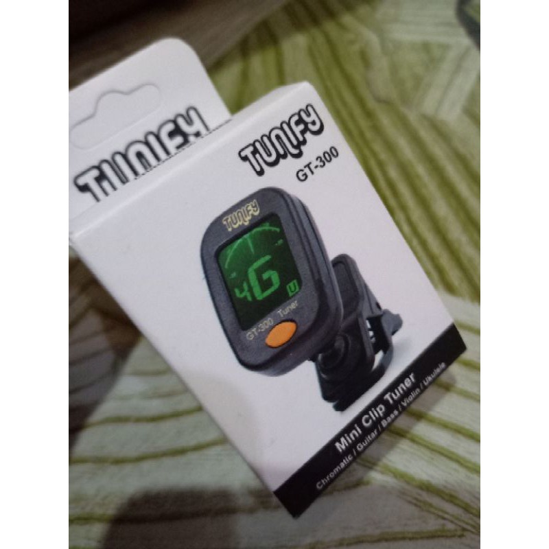 Tuner Guitar Tunify GT-300 Clip-on Tuning for Gitar, Bass, ukulele