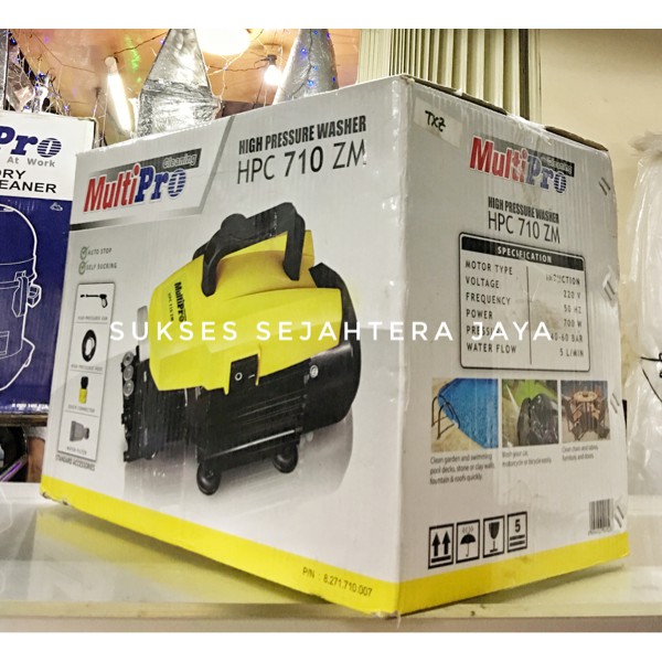 Jet Cleaner Multipro HPC 710 ZM