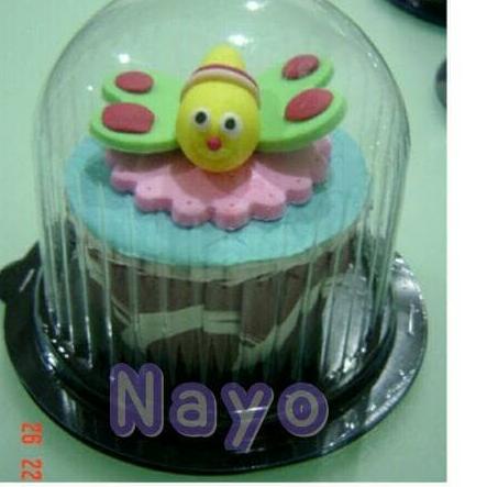 ➦ Mika mini cupcake (50 pcs)/ Brownies bulat kecil/ Black forest ➭
