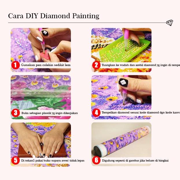 

D726 DIY Diamond Painting Full air terjun pegunungan pinus Stok Baru