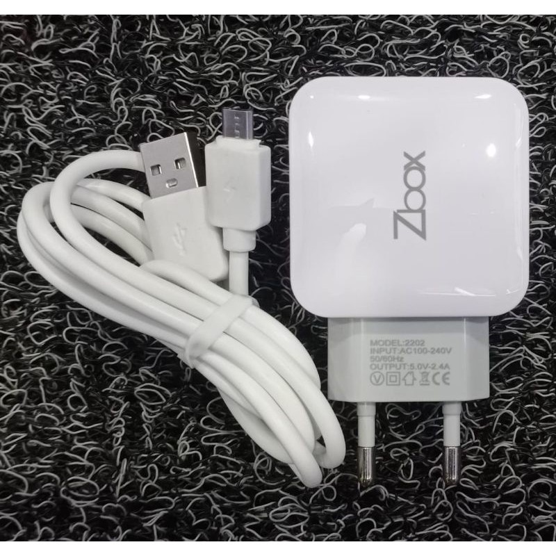 Charger ZBOX A2202 Fast Charging 2.4A Dual USB Micro