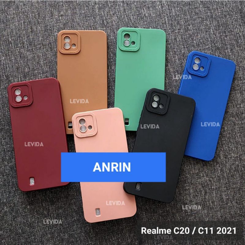 REALME C20 C11 2021 CASE PRO CAMERA MACARON CASING SOFTCASE SILIKON