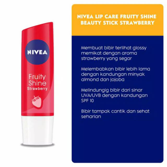 Nivea Lip Care Lip balm strawberry watermelon