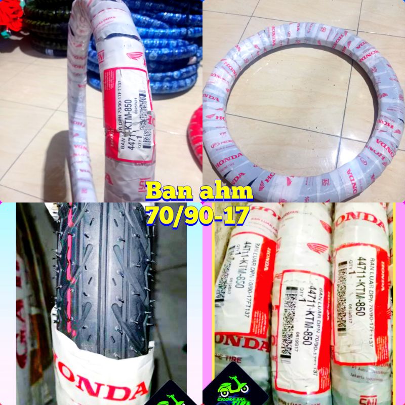ban motor baru ahm federal 70/90-17 ban bebek ban ring 17 ban supra revo satria vega astrea jupiter 