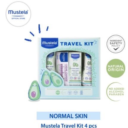 PERA461 PAKET PERAWATAN KULIT BAYI MUSTELA NEWBORN TRAVEL STARTER KIT exp 5 2025