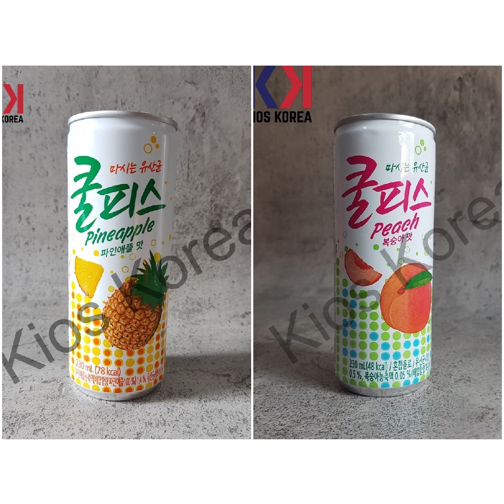 

COOLPIS DRINK PINEAPPLE 230ML - Minuman Korea [READY STOCK]