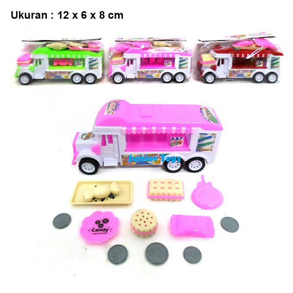 LT 12 - Mainan Truk Ice Cream Candy LT12